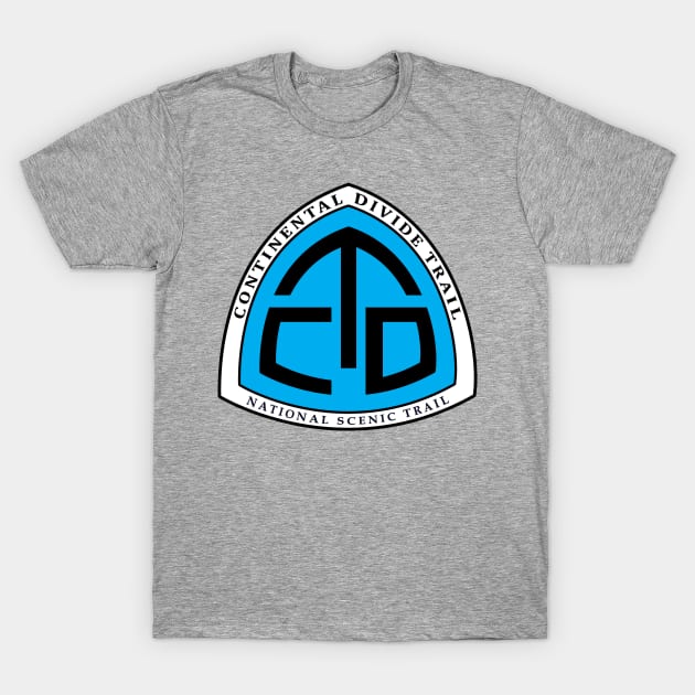 Continental Divide trail logo T-Shirt by Deedy Studio